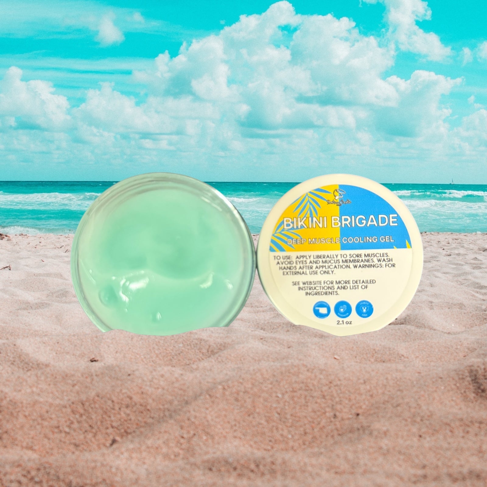 BIKINI BRIGADE Deep Muscle Cooling Gel