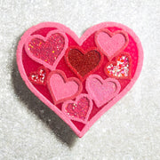 Hearts with Hearts Car Freshie
