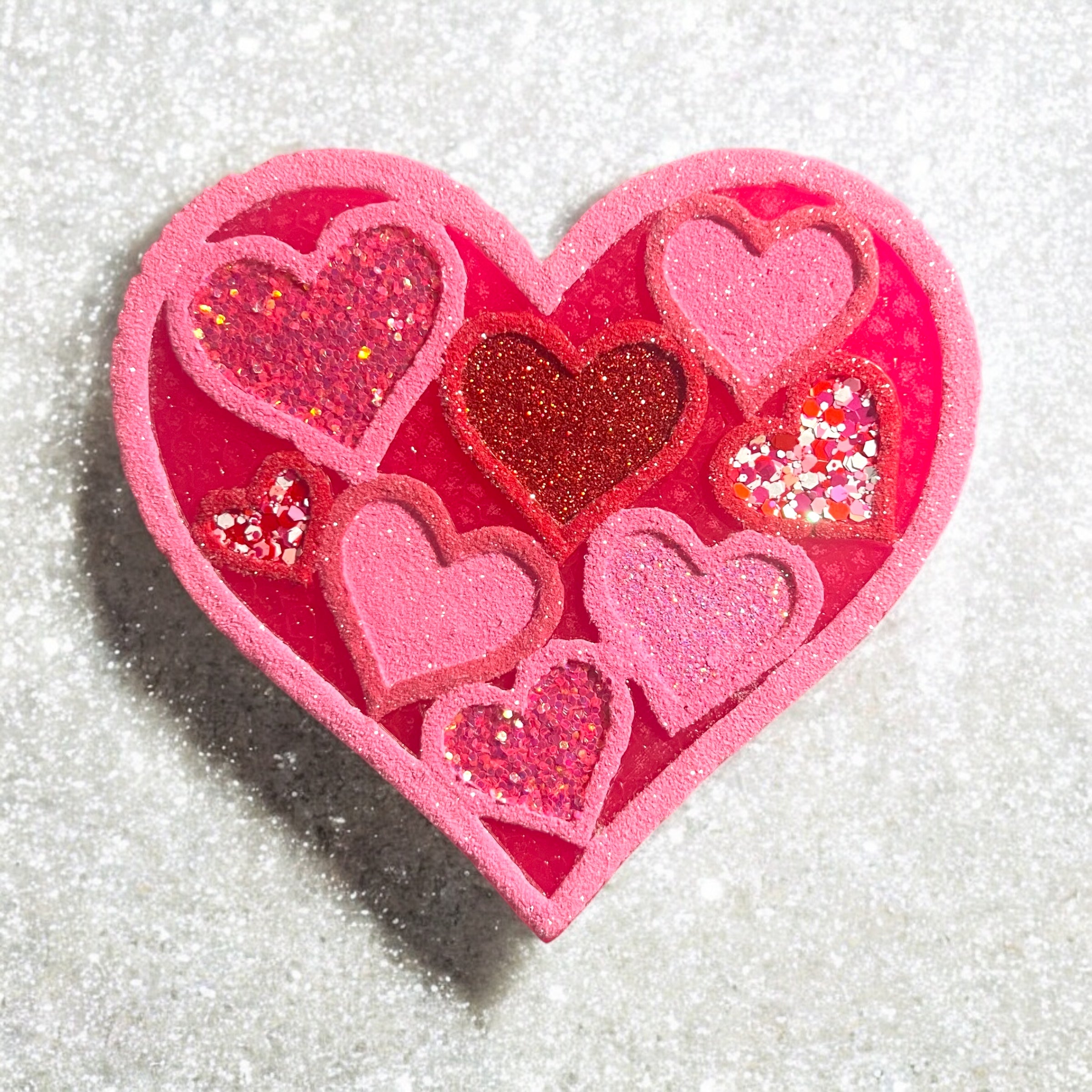 Hearts with Hearts Car Freshie