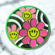 SWIRLY SMILEY Car Freshie