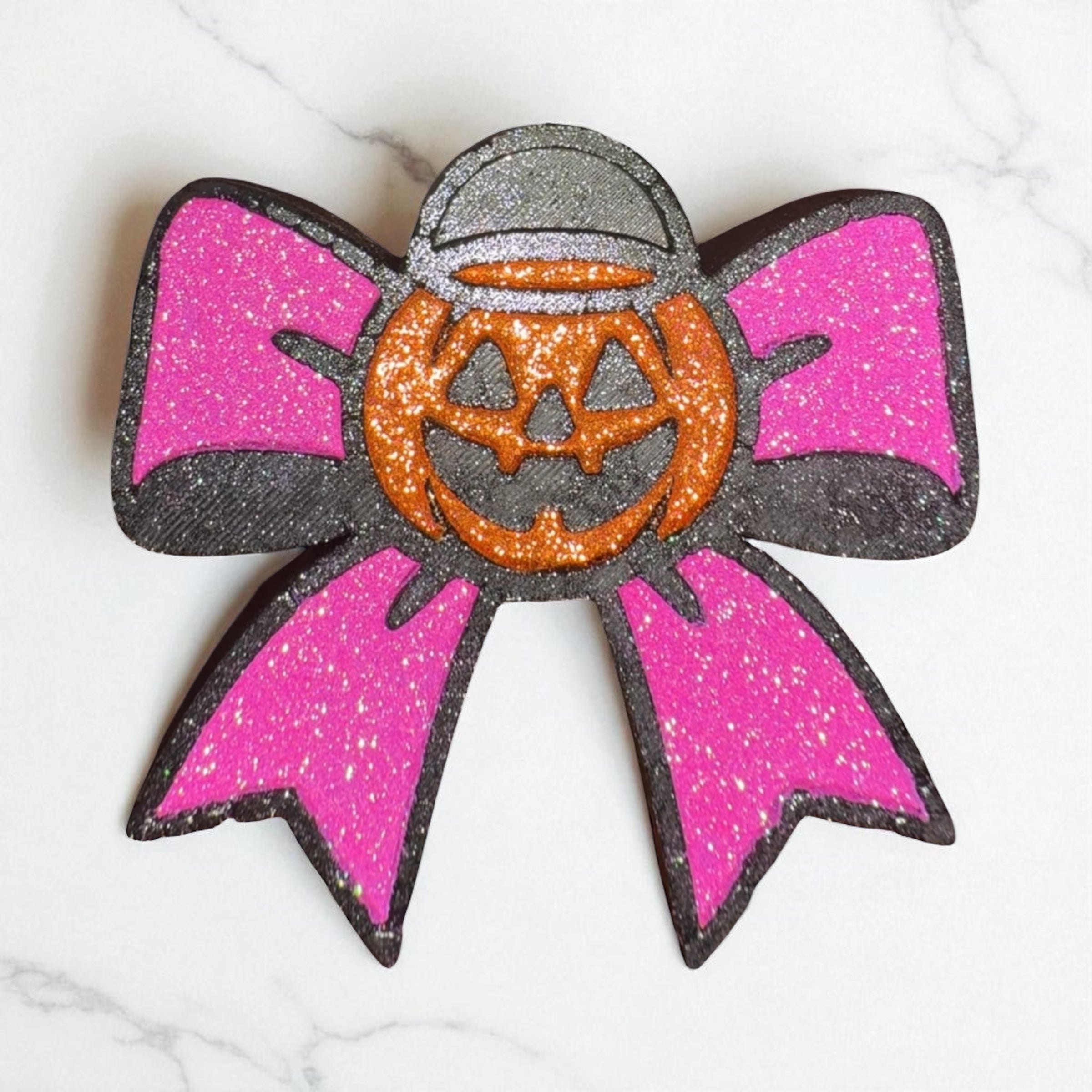 JACK-O-LANTERN BOW Car Freshie