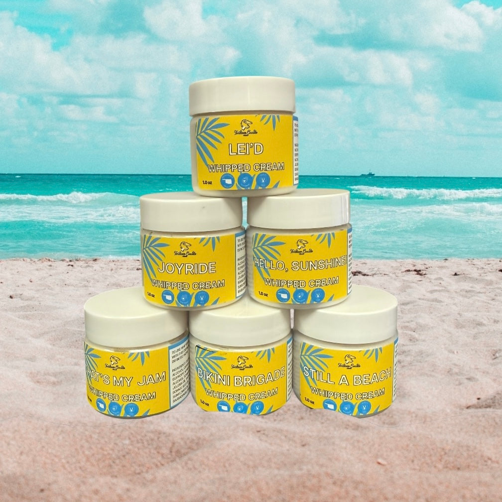 HERE COMES THE SUN Whipped Cream Sampler
