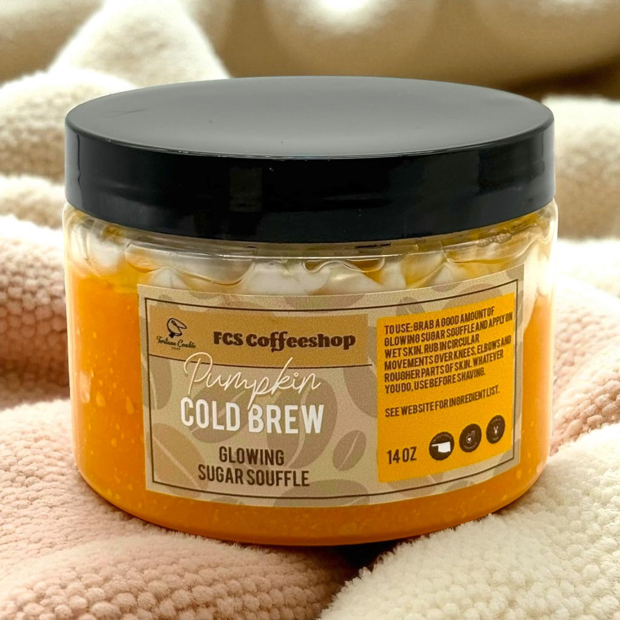PUMPKIN COLD BREW Glowing Sugar Soufflé