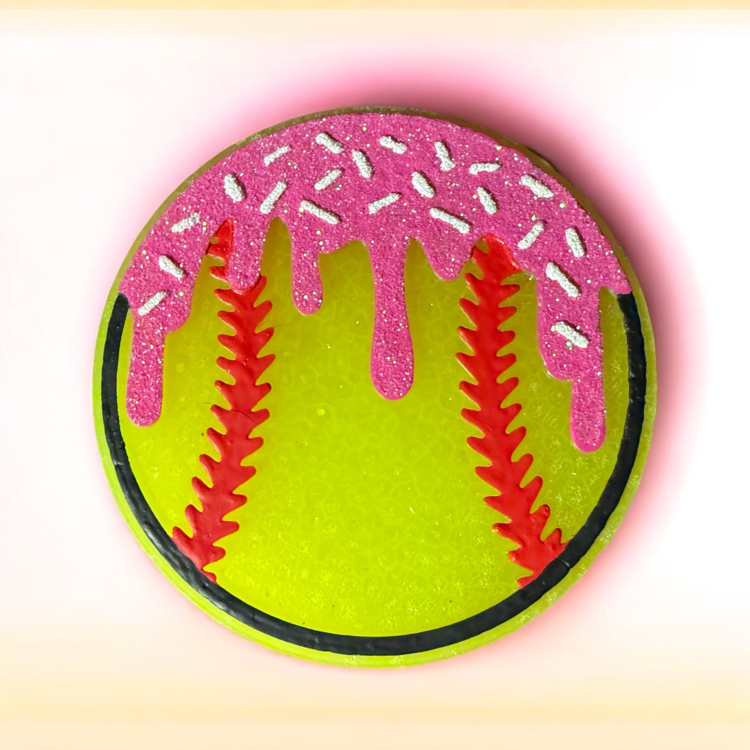 MELTING BASEBALL Car Freshie