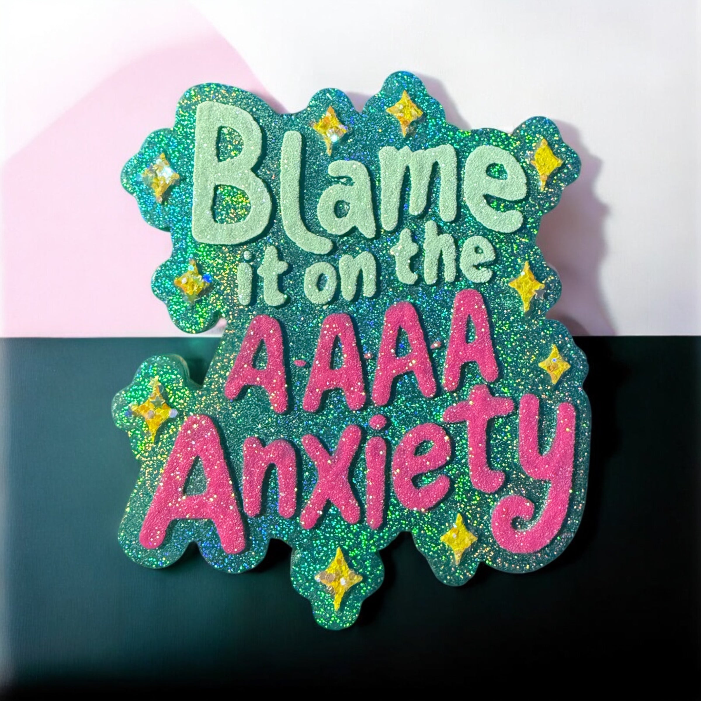 BLAME IT ON THE ANXIETY Car Freshie