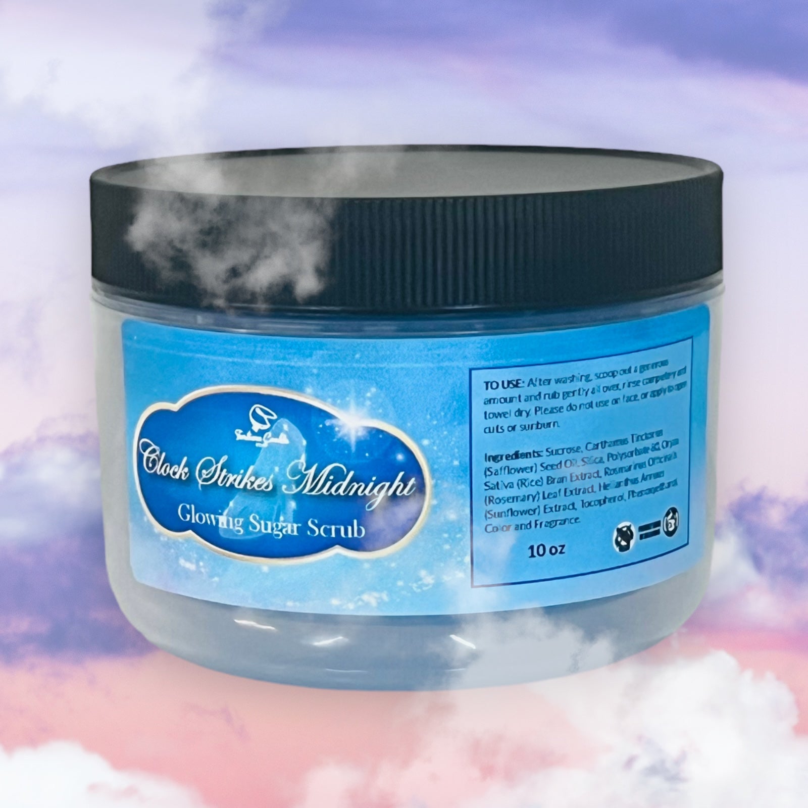 CLOCK STRIKES MIDNIGHT Glowing Sugar Scrub