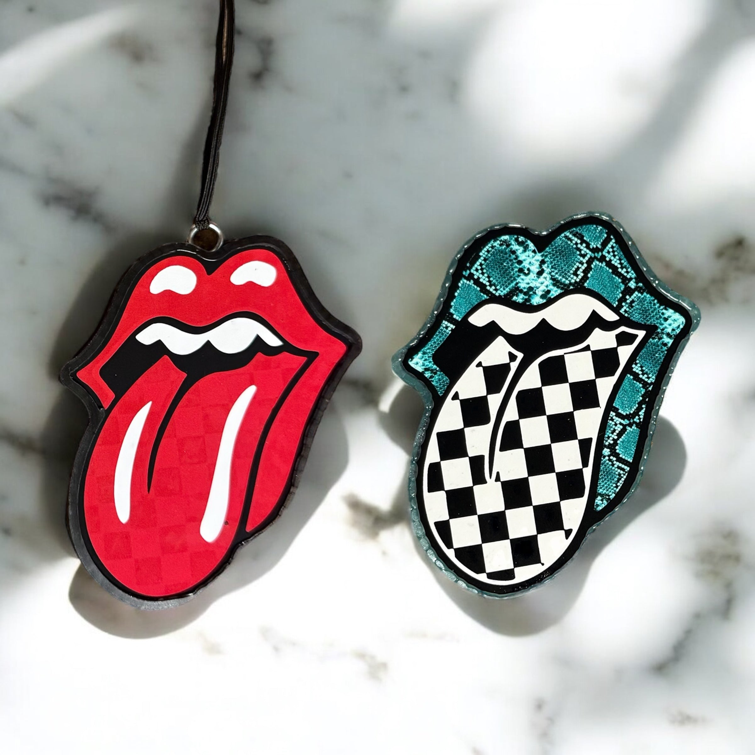 ROLLING STONE TONGUE Car Freshie