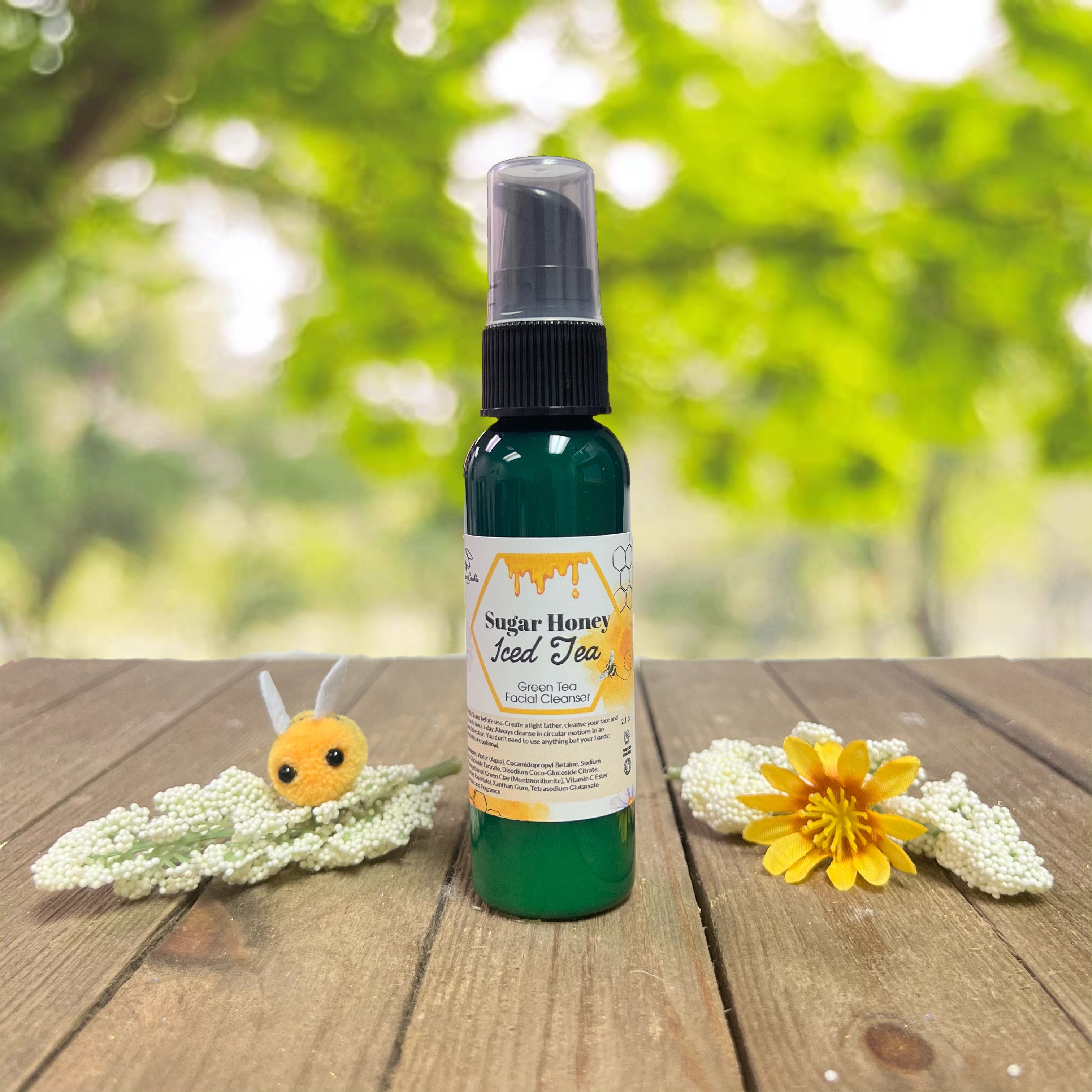 SUGAR HONEY ICED TEA Green Tea Facial Cleanser