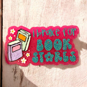 I BRAKE FOR BOOKSTORES Car Freshie