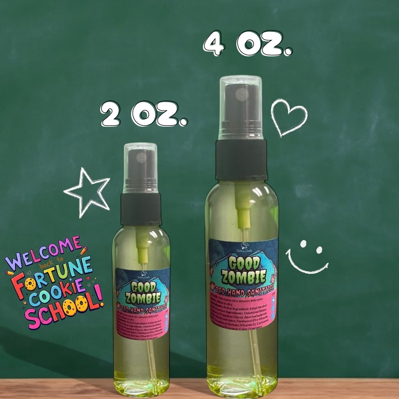BACK TO SCHOOL 4oz Hand Sanitizer Spray
