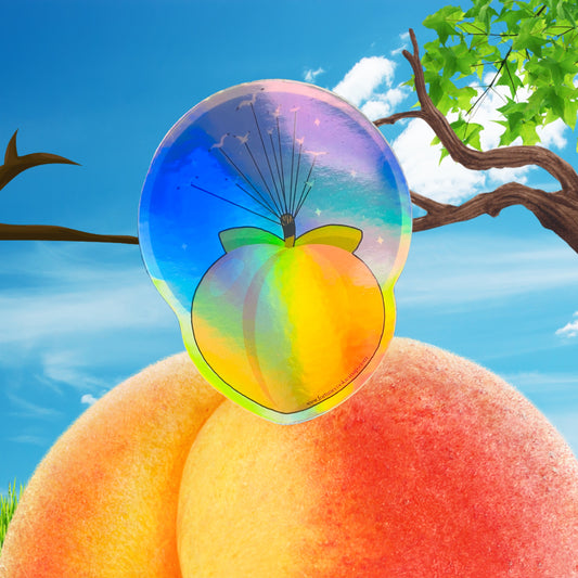 GIANT PEACH Sticker