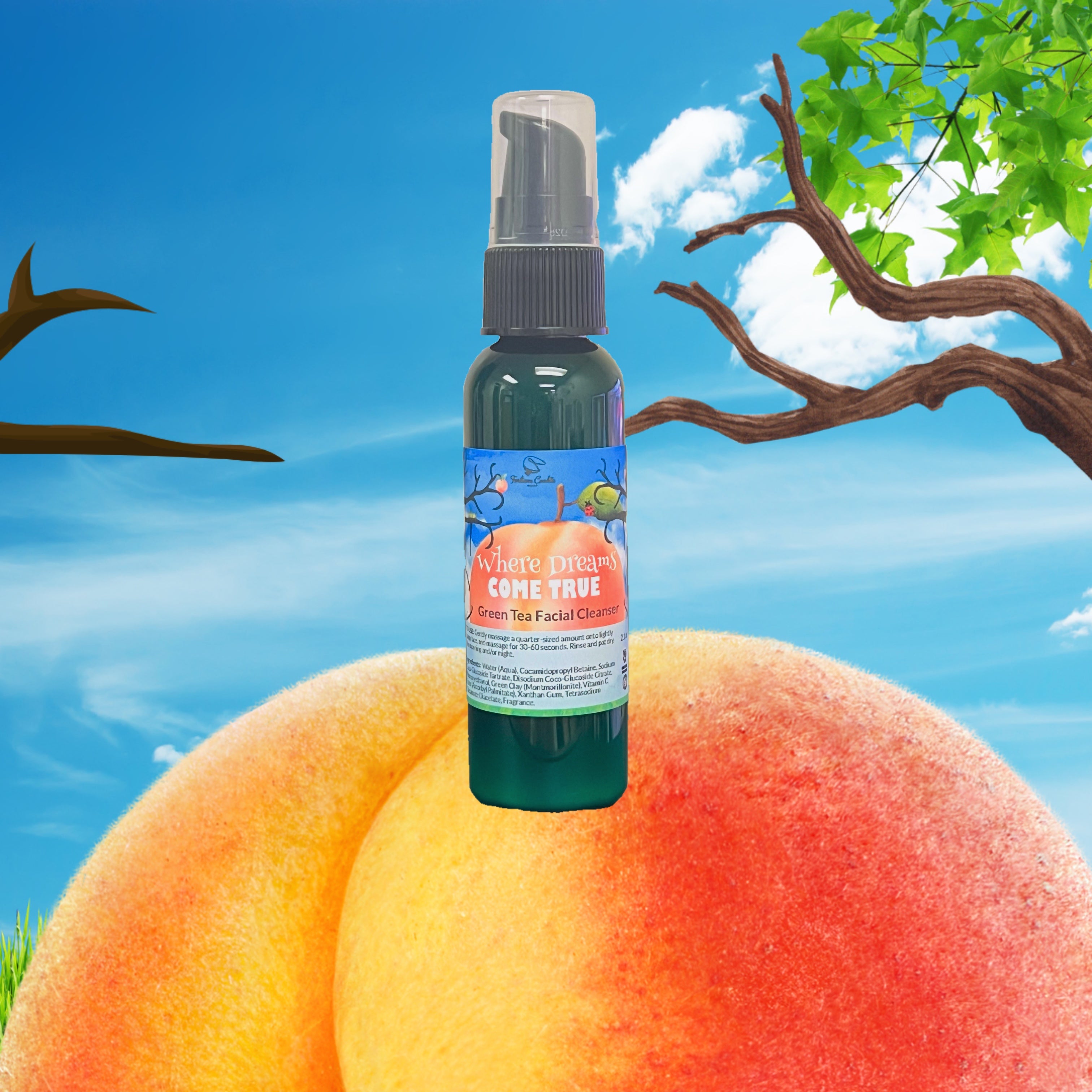 WHERE DREAMS COME TRUE Green Tea Facial Cleanser
