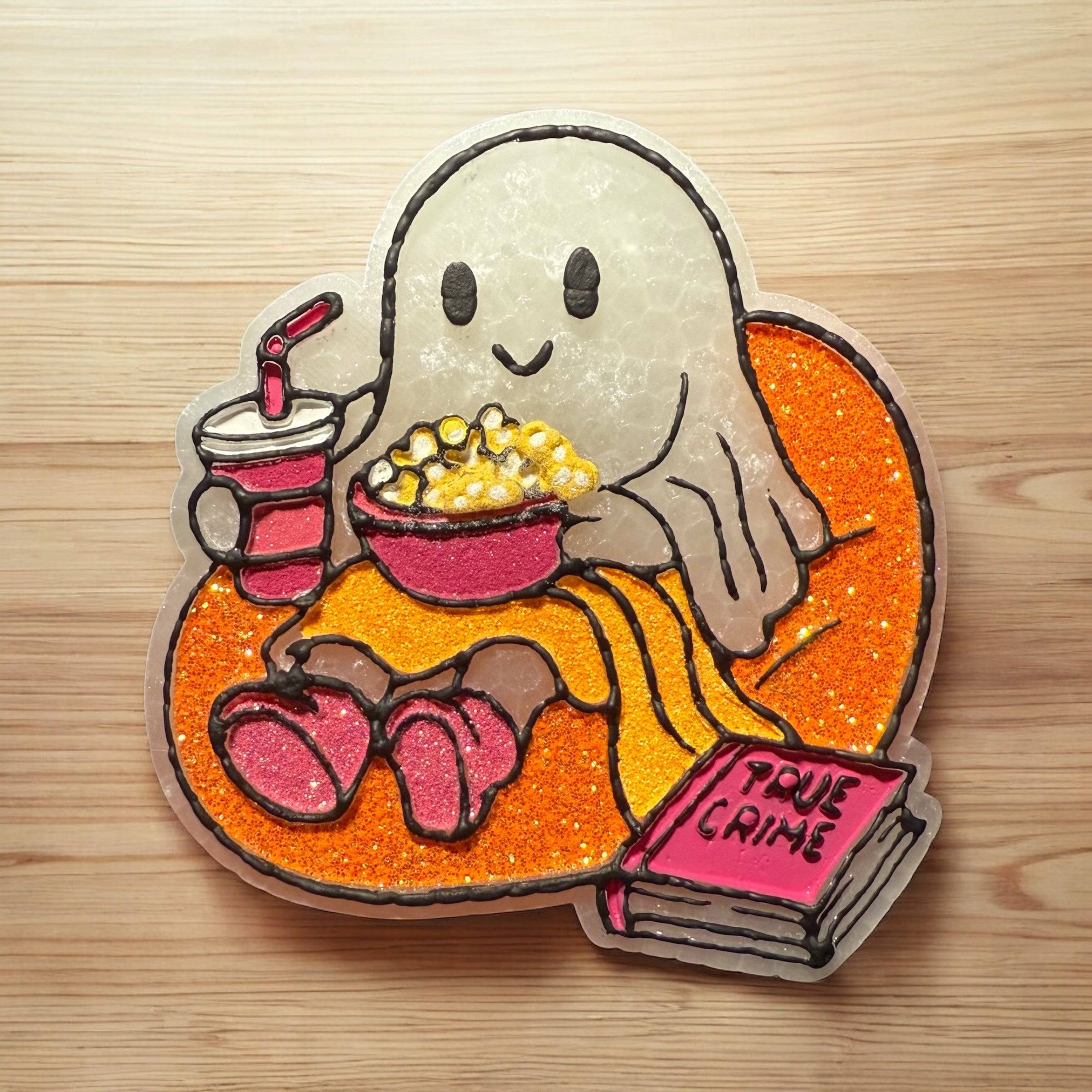 TRUE CRIME GHOST Car Freshie