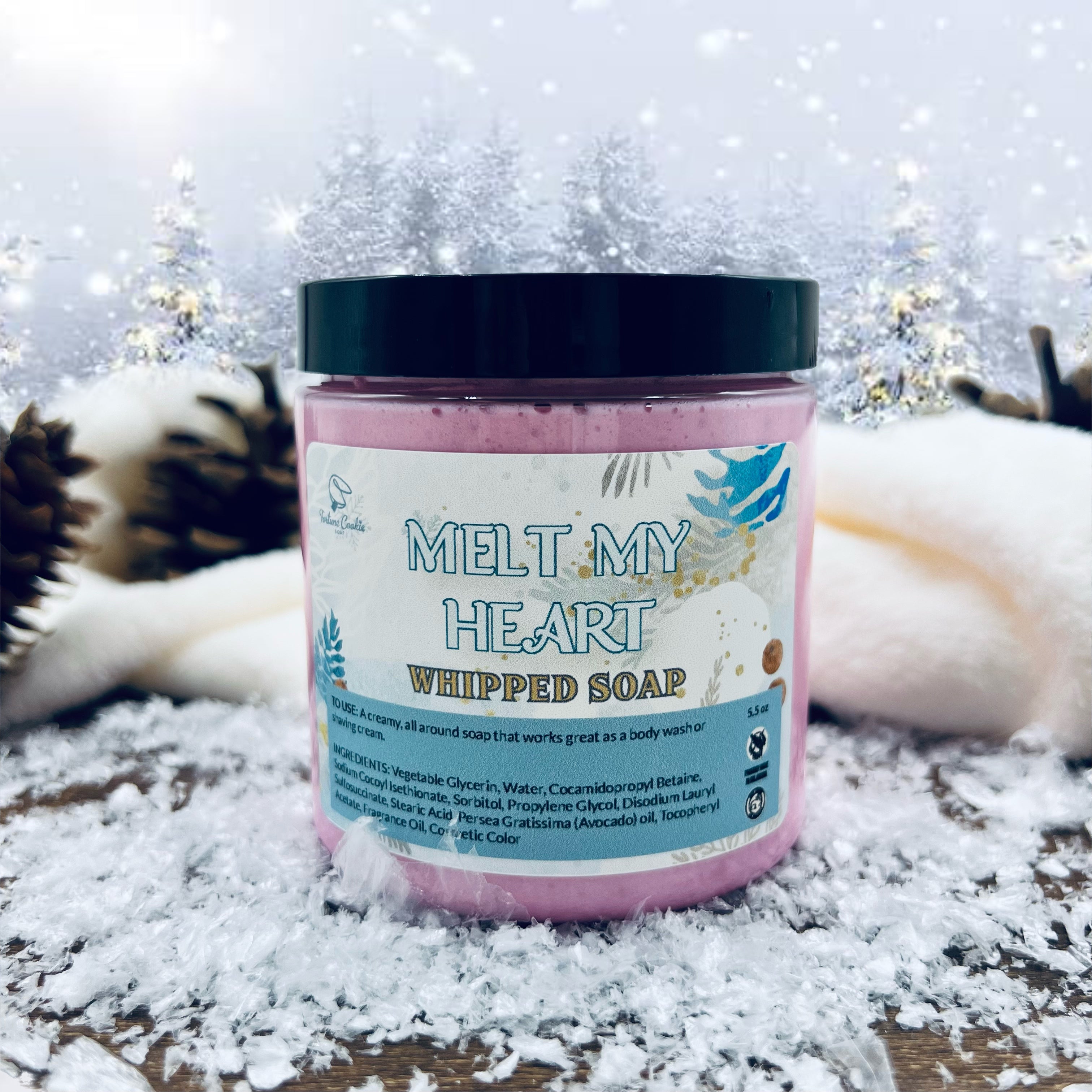 MELT MY HEART Whipped Soap