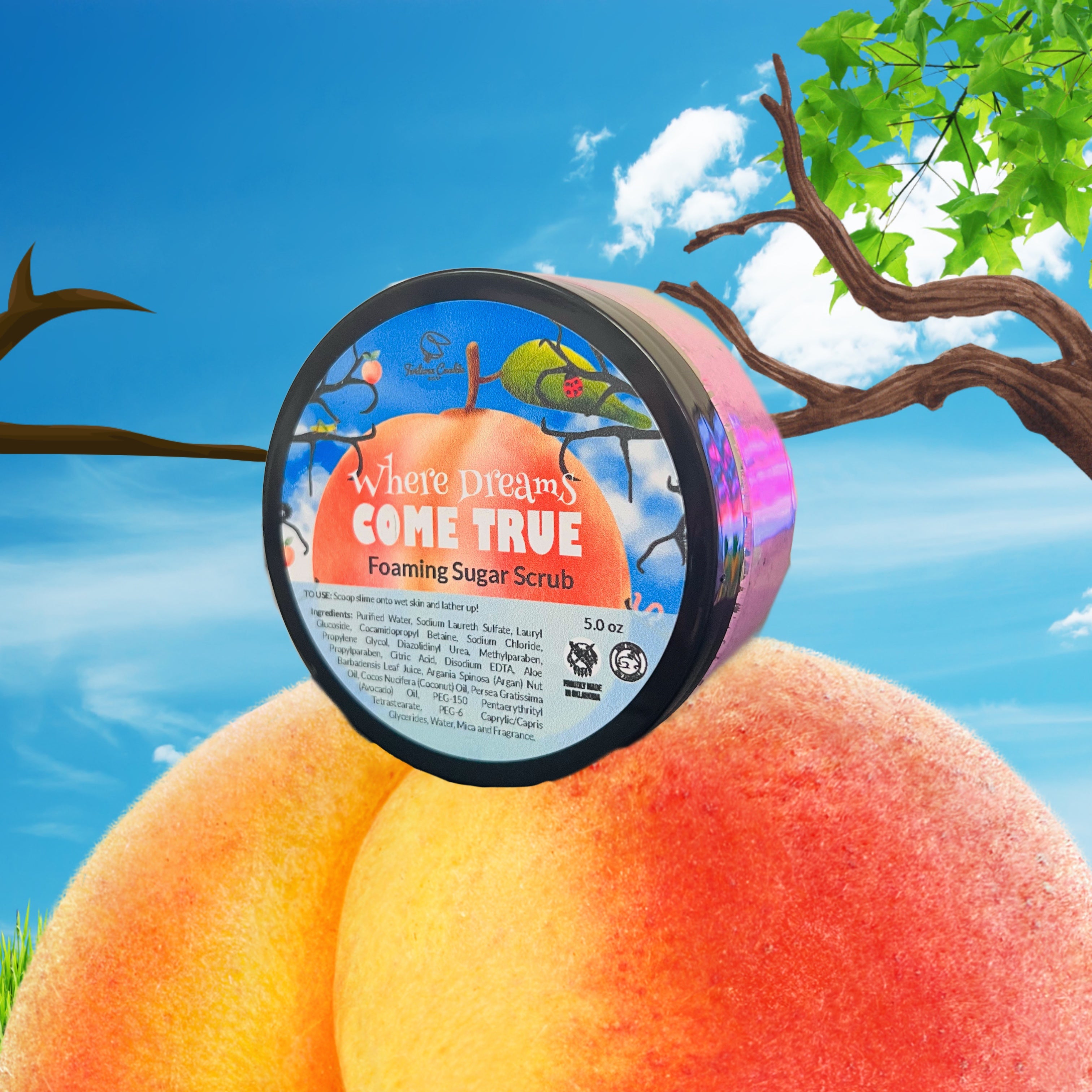 WHERE DREAMS COME TRUE Foaming Sugar Scrub