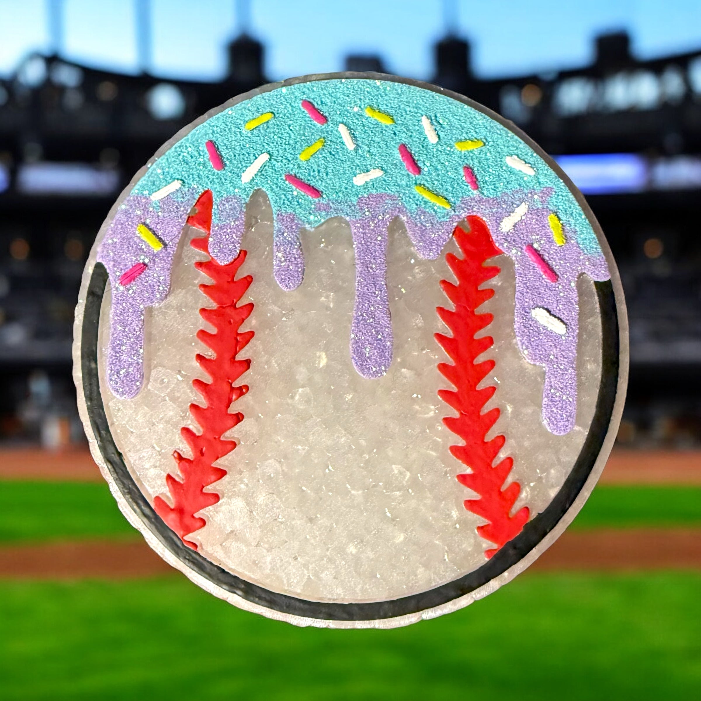 MELTING BASEBALL Car Freshie