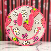 STRAWBERRY DAISY SMILEY Car Freshie