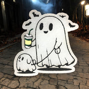 GHOST W/DOG Car Freshie