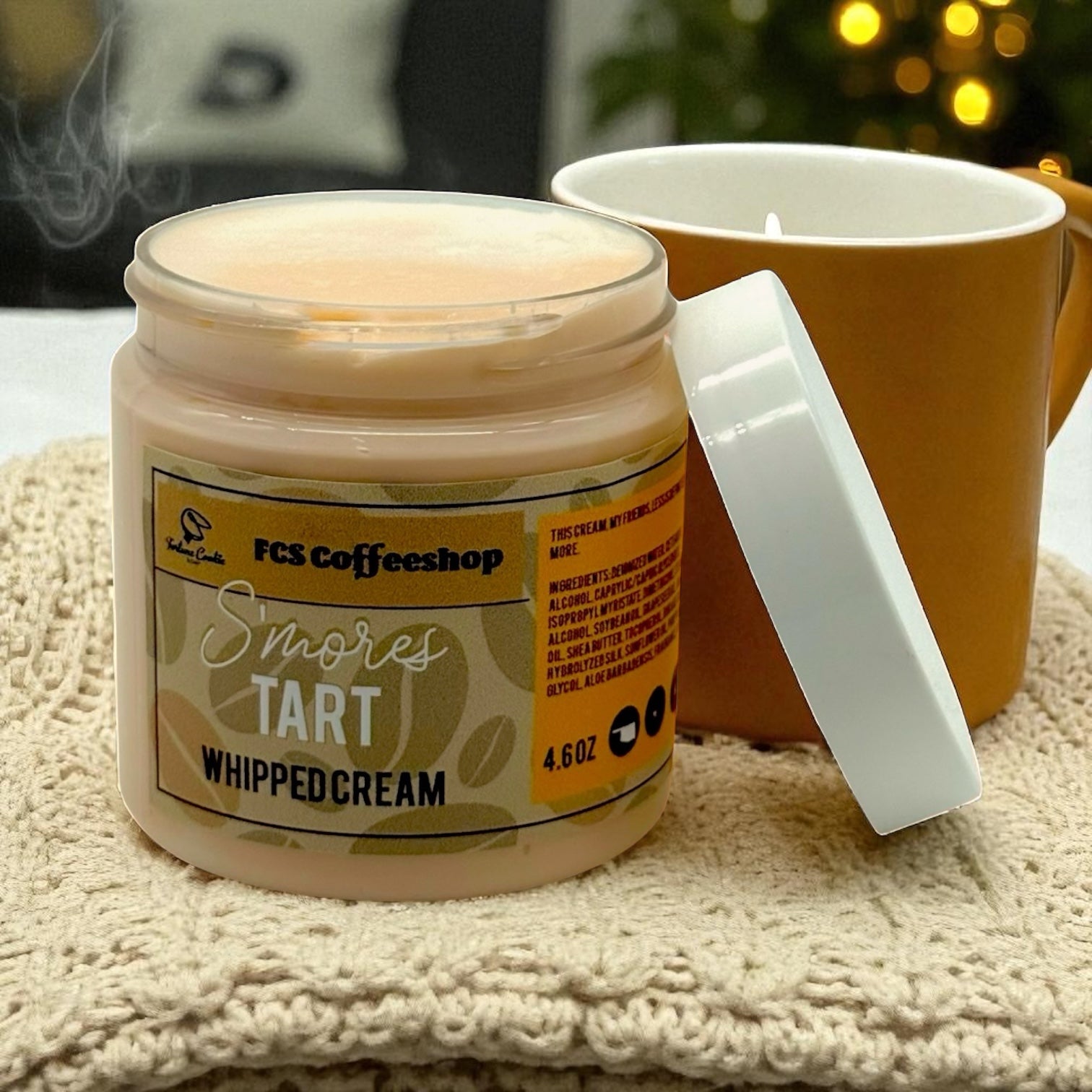 S'MORE'S TART Whipped Cream