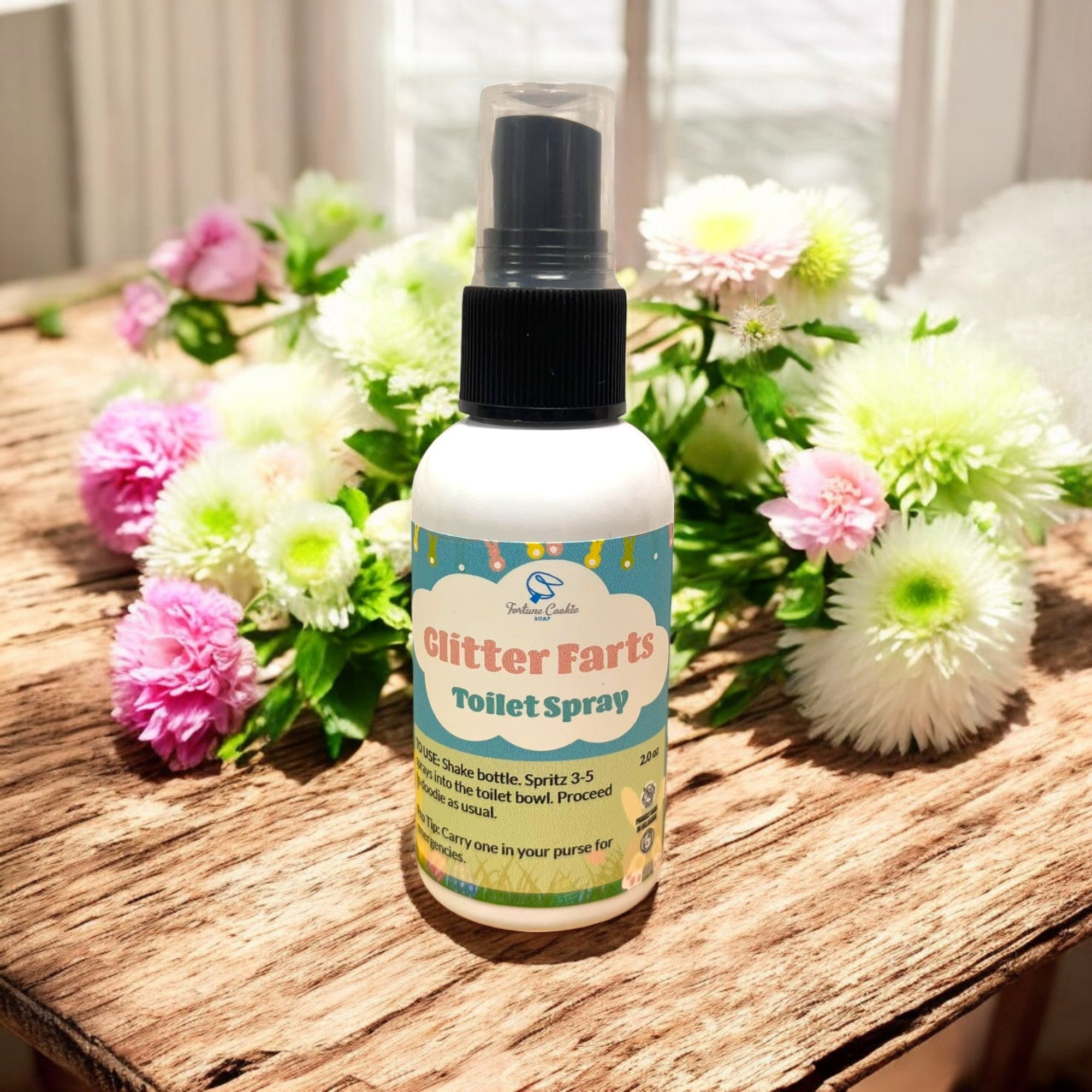 GLITTER FARTS Toilet Spray