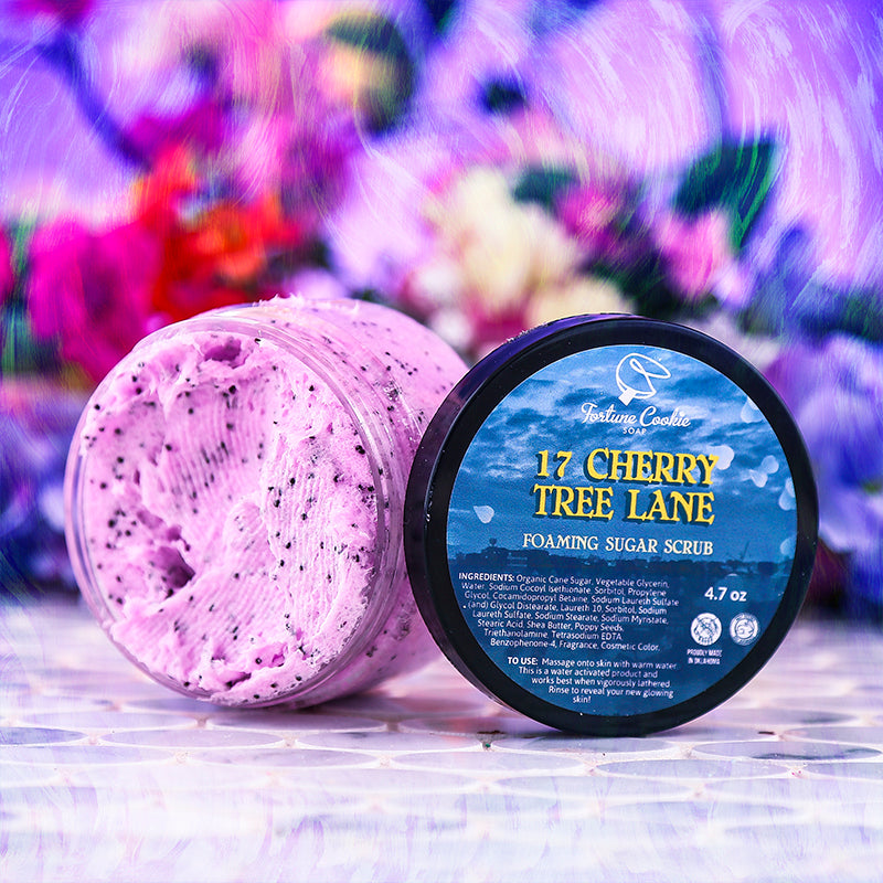 17 CHERRY TREE LANE Foaming Sugar Scrub