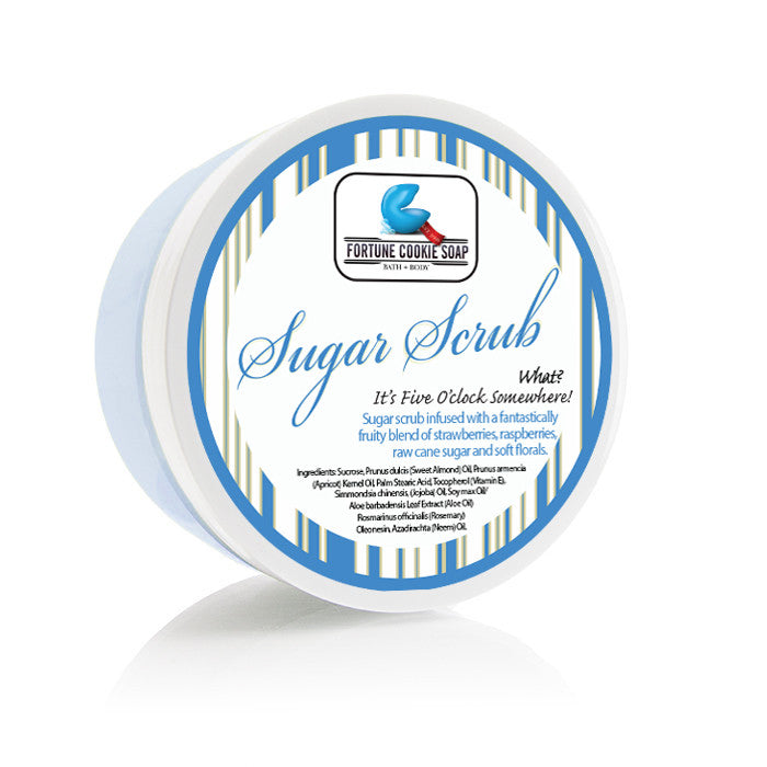 What? It's Five O'Clock Somewhere! Sugar Scrub - Fortune Cookie Soap