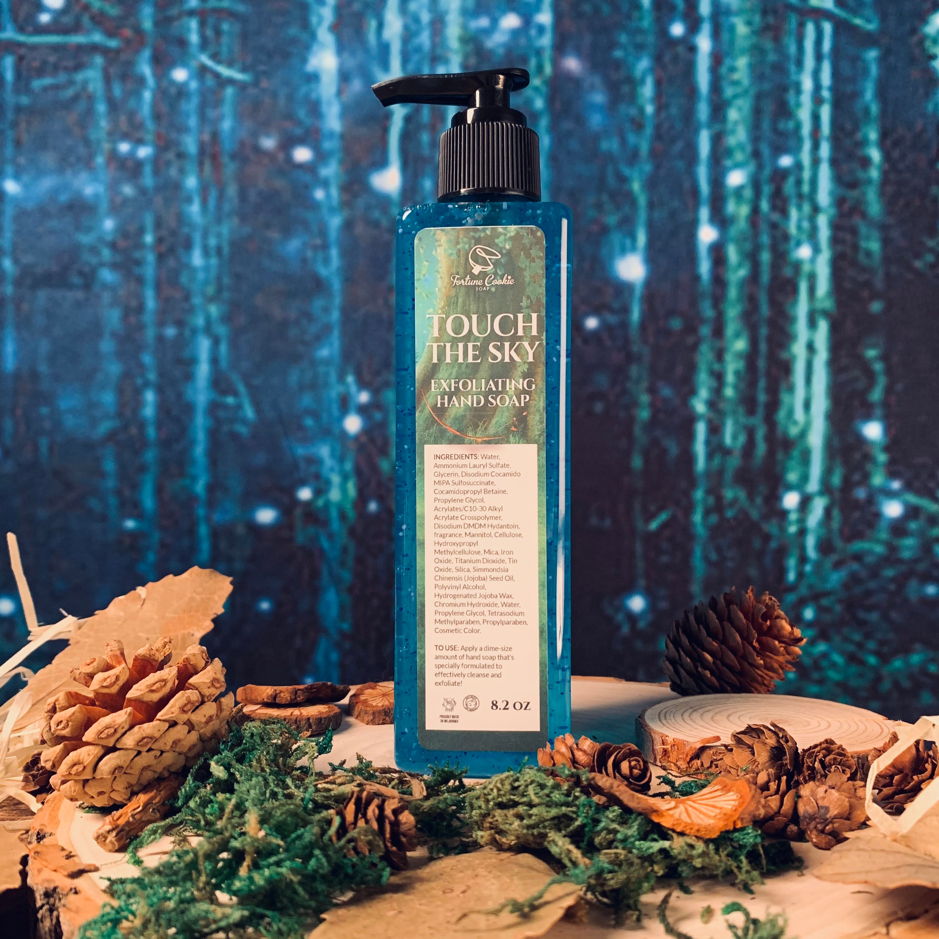 TOUCH THE SKY Exfoliating Hand Soap