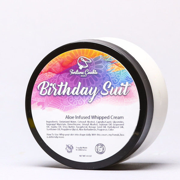 BIRTHDAY SUIT Aloe Infused Whipped Cream