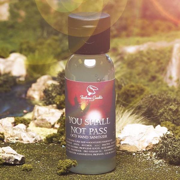 YOU SHALL NOT PASS OCD Hand Sanitizer