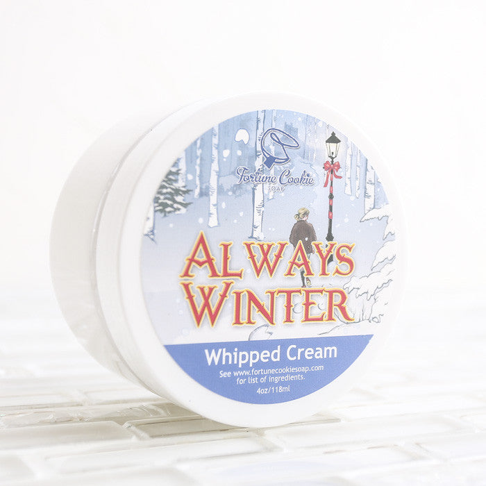 ALWAYS WINTER Whipped Cream - Fortune Cookie Soap - 1