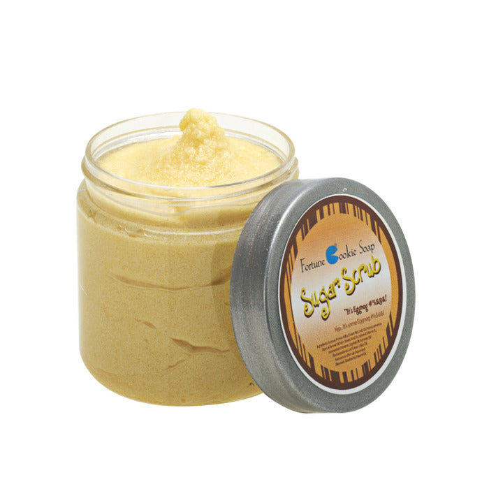 It's Eggnog %$#^&@ Sugar Scrub - Fortune Cookie Soap
