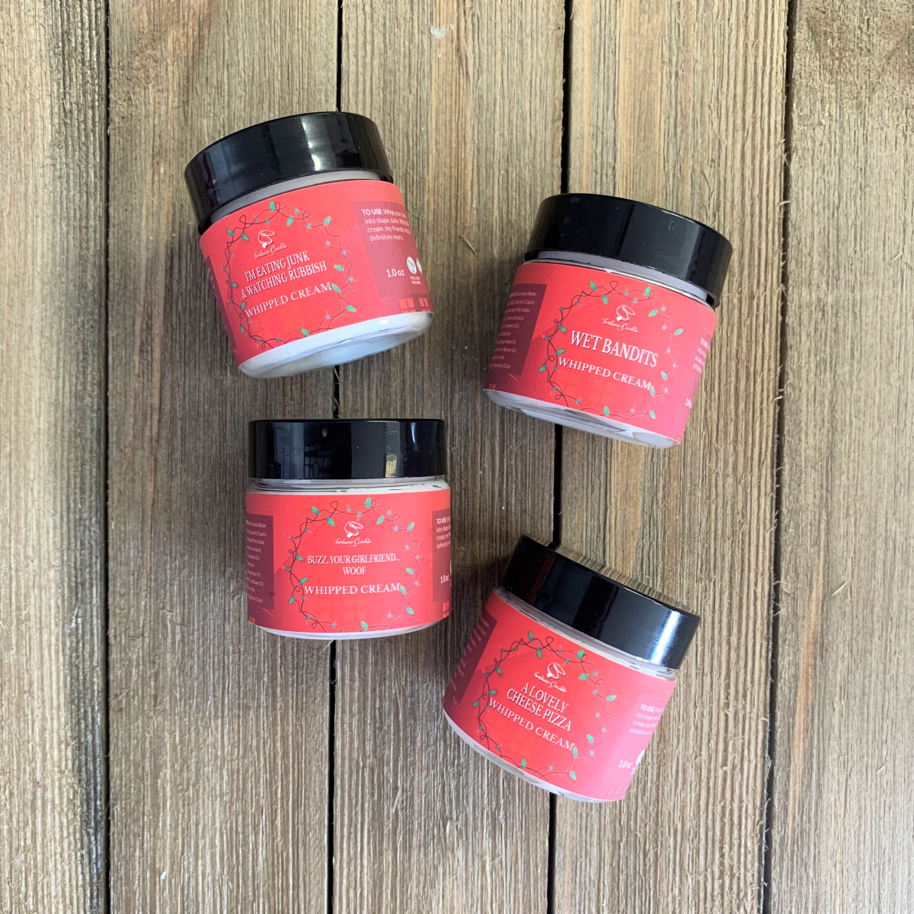 YA FILTHY ANIMAL Top 4 Whipped Cream Sampler