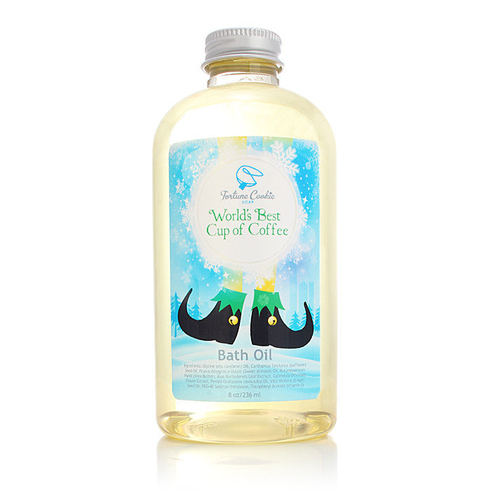 WORLD'S BEST CUP OF COFFEE Bath Oil - Fortune Cookie Soap