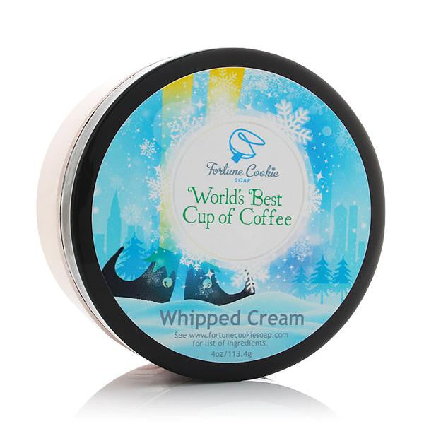 WORLD'S BEST CUP OF COFFEE 2oz Body Butter #nationalcoffeday #throwbackthursday - Fortune Cookie Soap - 1