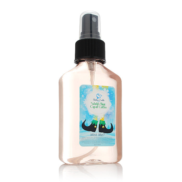 WORLD'S BEST CUP OF COFFEE Mist Me? 4oz Travel Size - Fortune Cookie Soap