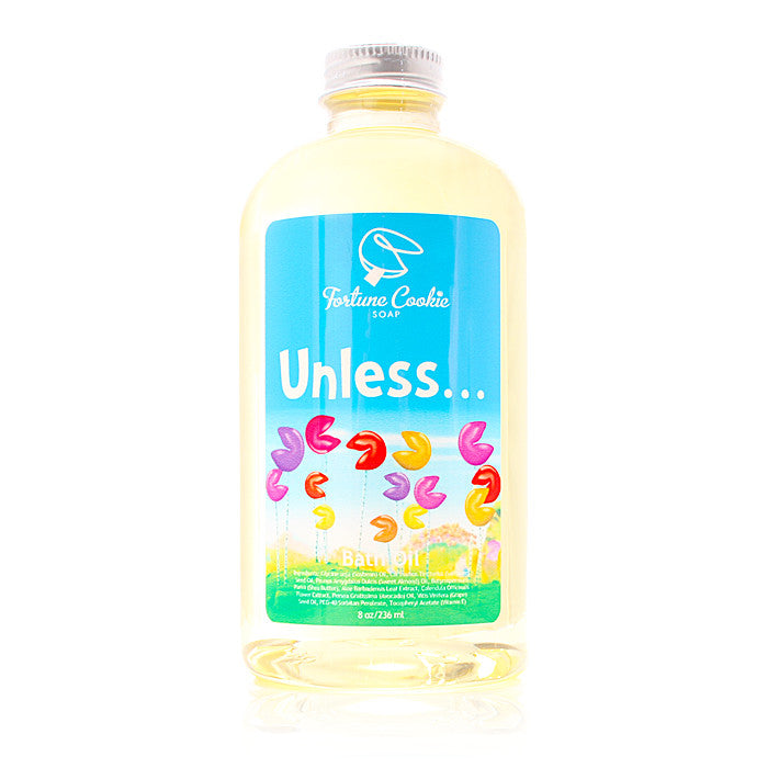 UNLESS... Bath Oil - Fortune Cookie Soap