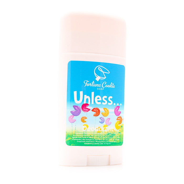 UNLESS... Veggie Protein Deodorant - Fortune Cookie Soap