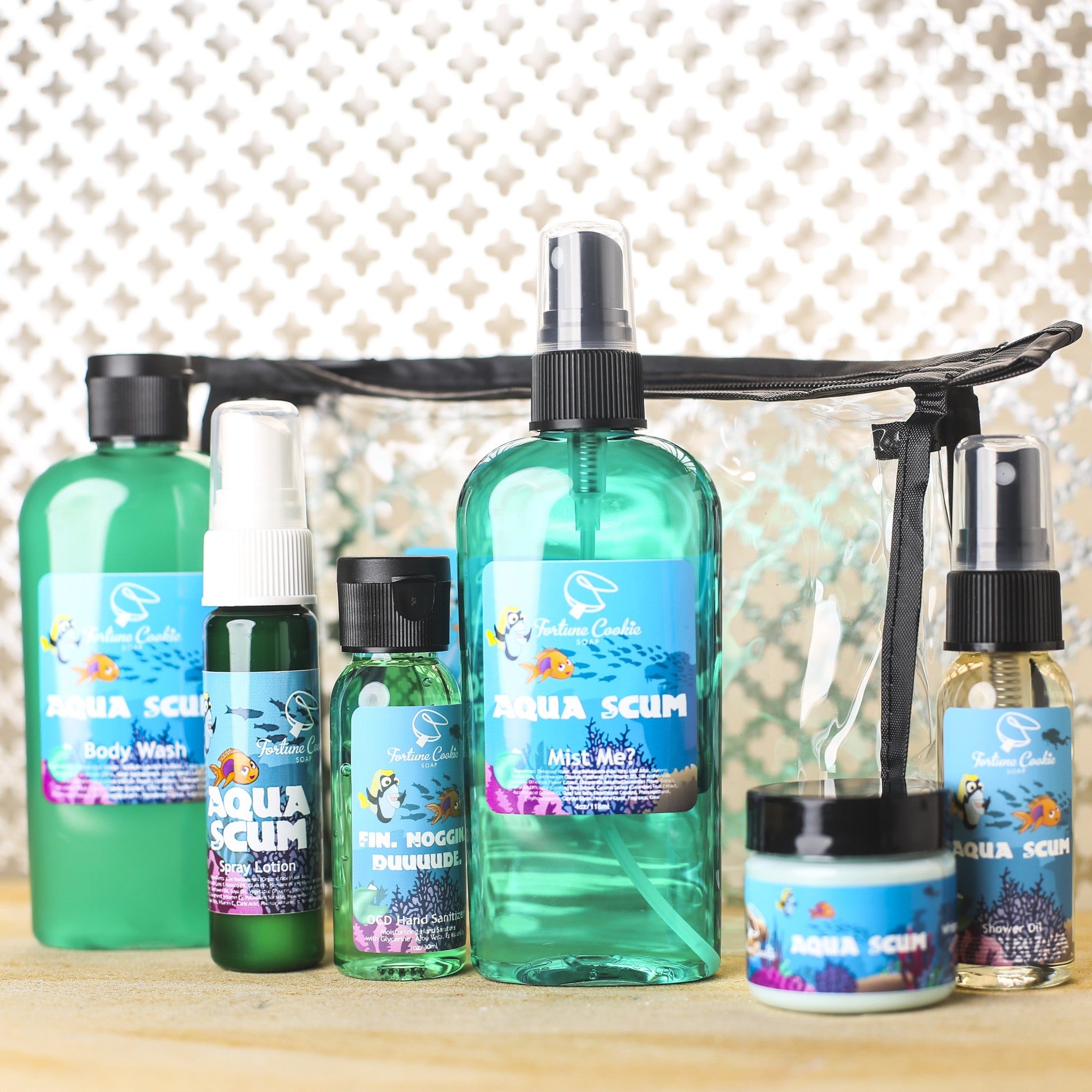 AQUA SCUM Gift Set - Fortune Cookie Soap - 1