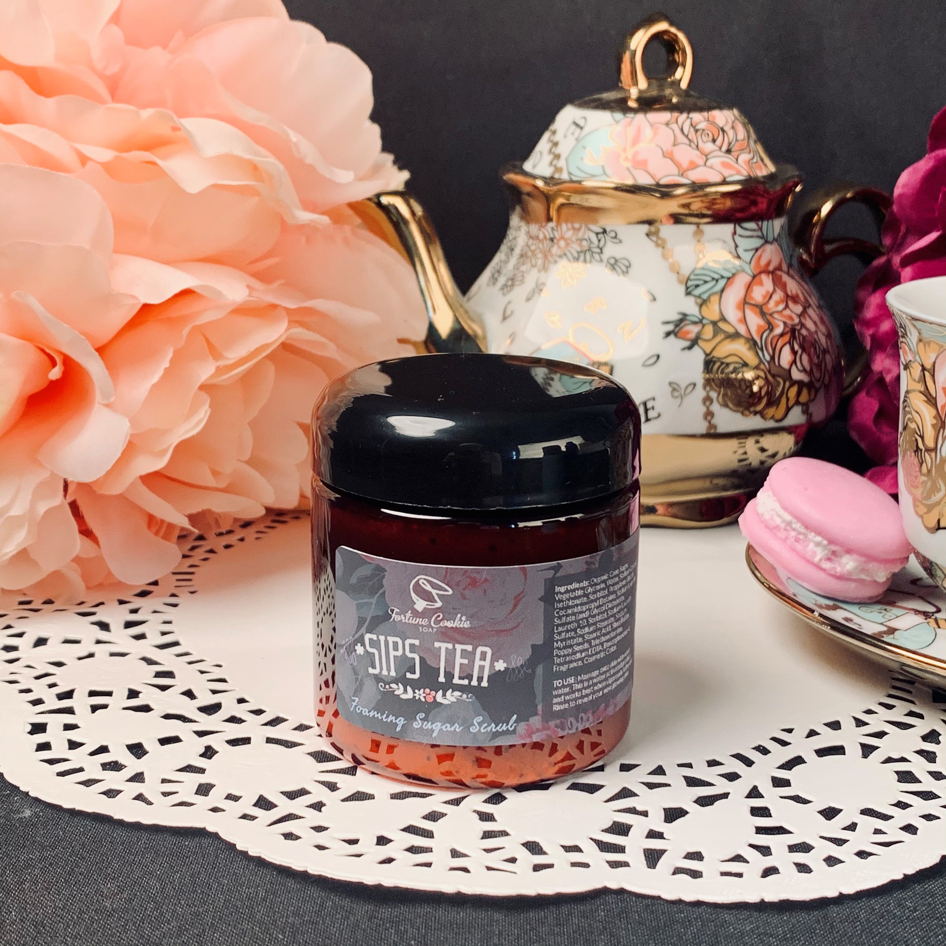 *SIPS TEA* Foaming Sugar Scrub