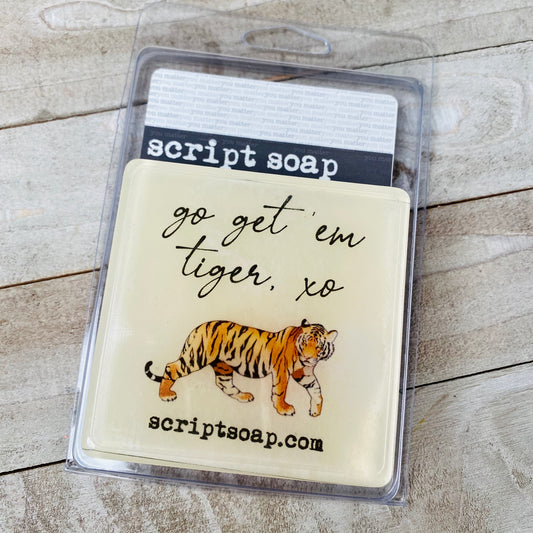 GO GET EM TIGER Script Soap