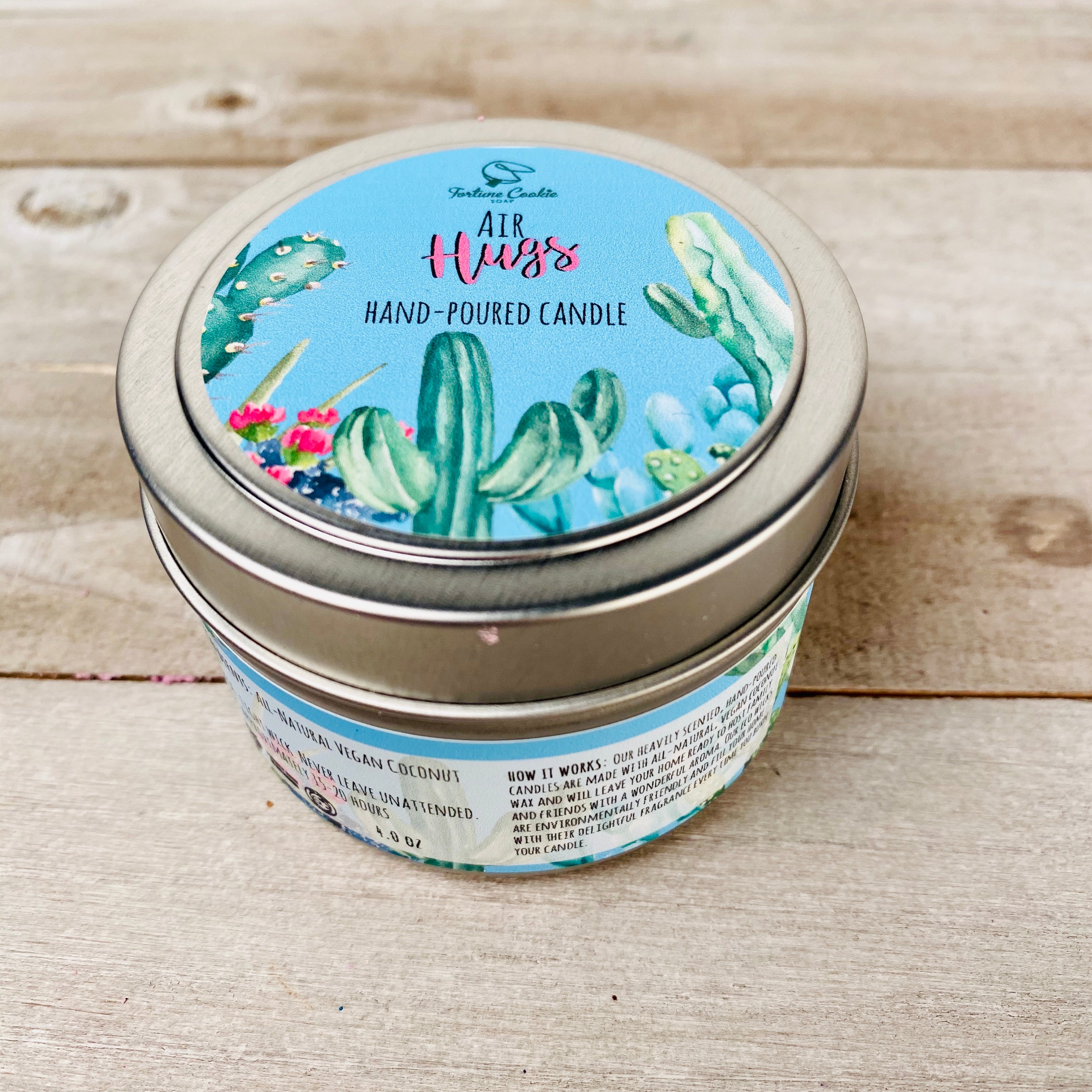 AIR HUGS Hand Poured Soy Candle