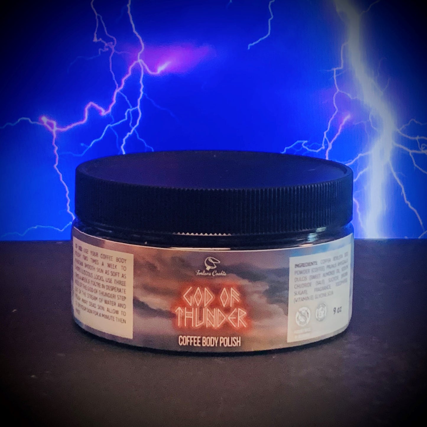 GOD OF THUNDER Coffee Body Polish