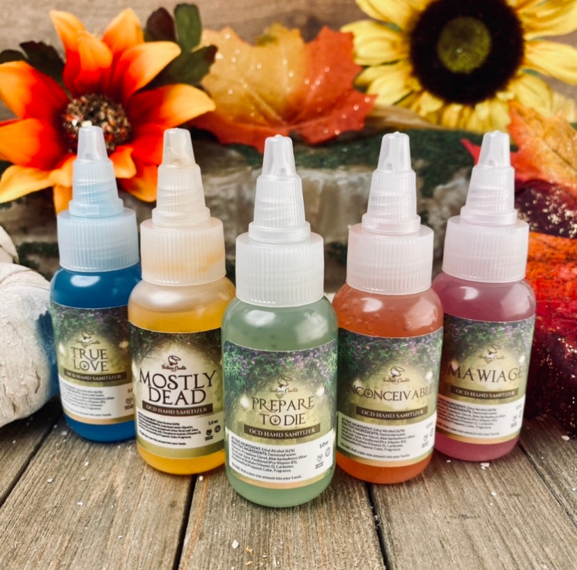 AS YOU WISH OCD Hand Sanitizer Sampler