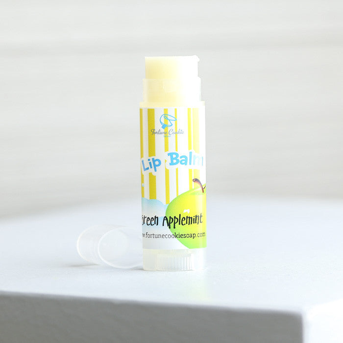 GREEN APPLEMINT Lip Balm - Fortune Cookie Soap