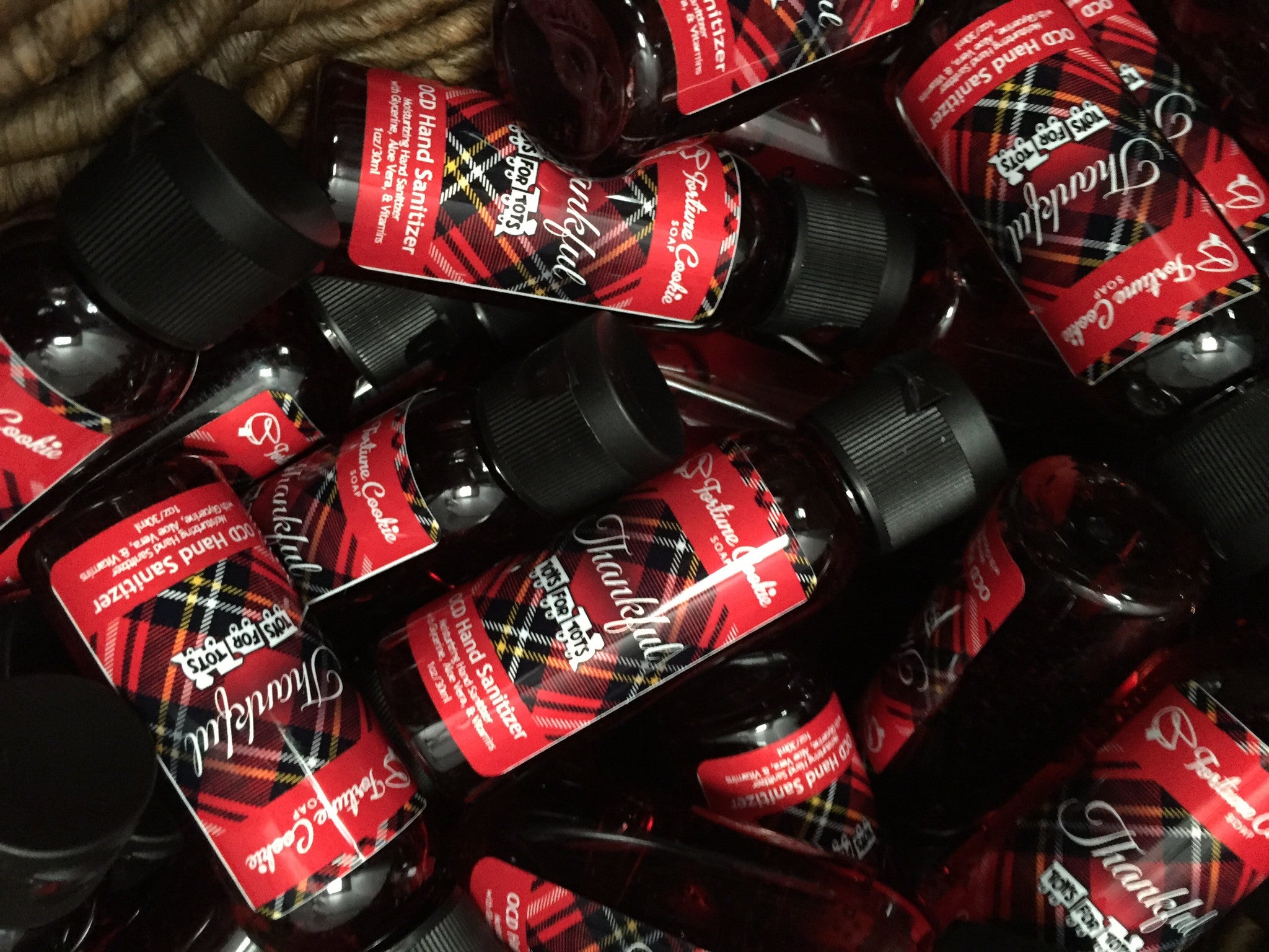 TOYS FOR TOTS OCD Hand Sanitizer - Fortune Cookie Soap