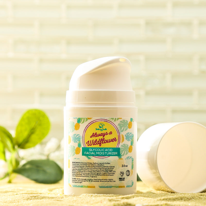 ALWAYS A WILDFLOWER Glycolic Acid Facial Moisturizer