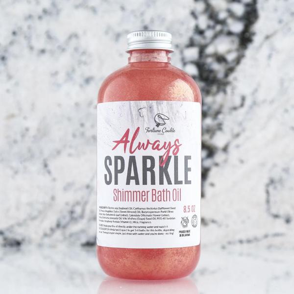 ALWAYS SPARKLE Shimmer Bath Oil