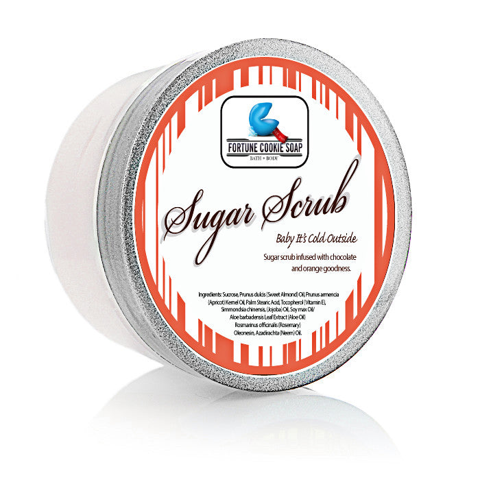 Baby, It's Cold Outside Sugar Scrub 5oz. - Fortune Cookie Soap