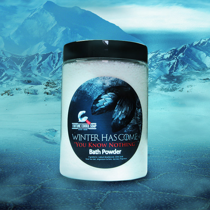 You Know Nothing Bath Powder - Fortune Cookie Soap