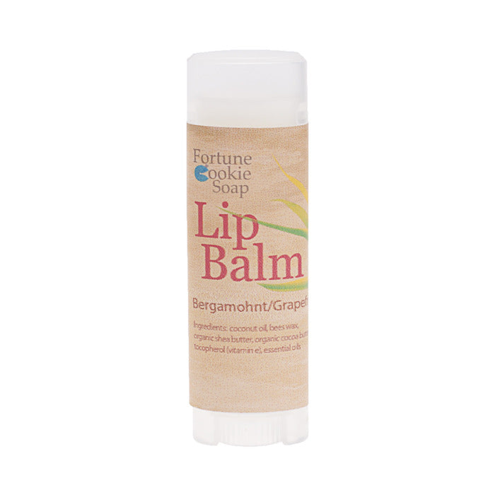 Bergamot & Grapefruit Lip Balm - Fortune Cookie Soap